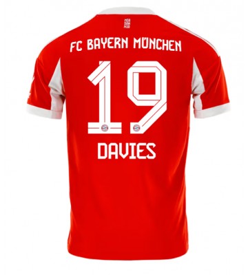 Bayern Munich Alphonso Davies #19 Hjemmebanetrøje 2025-26 Kortærmet